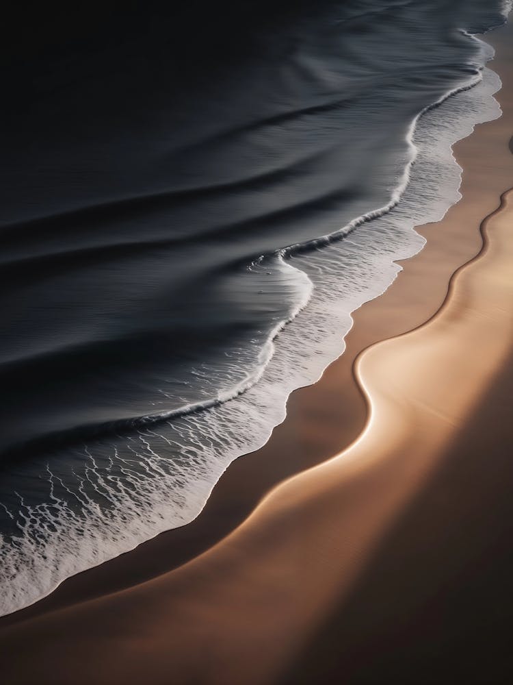 Abstract Wave - surreal coastline 1 1
