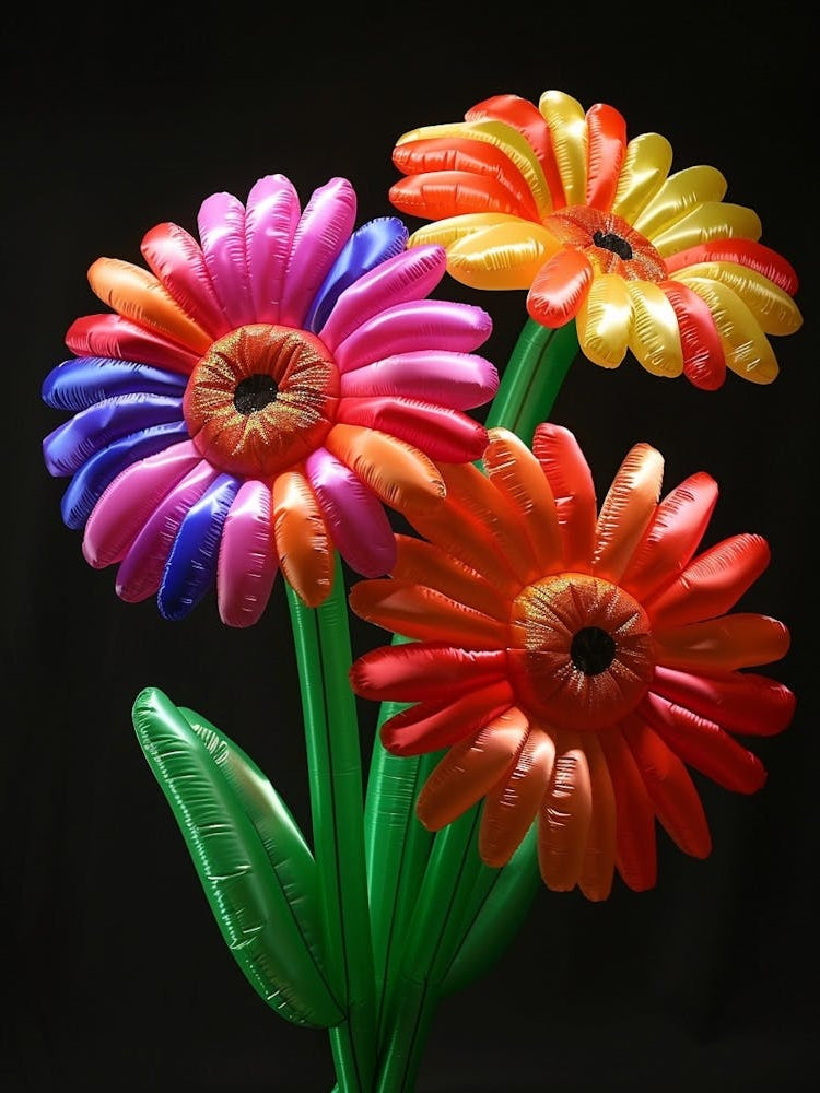Bright Inflatable Flowers Gerbera Daisy 3