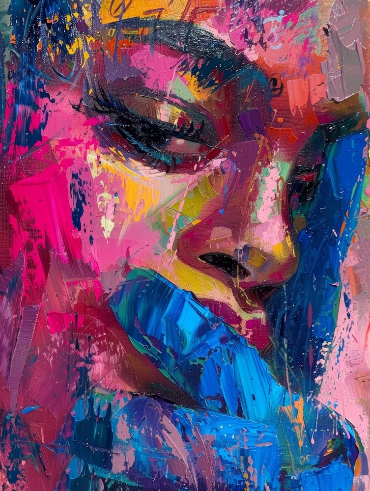 Abstract Of A Woman 55