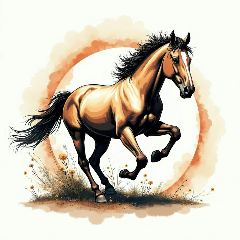 Horse Galloping