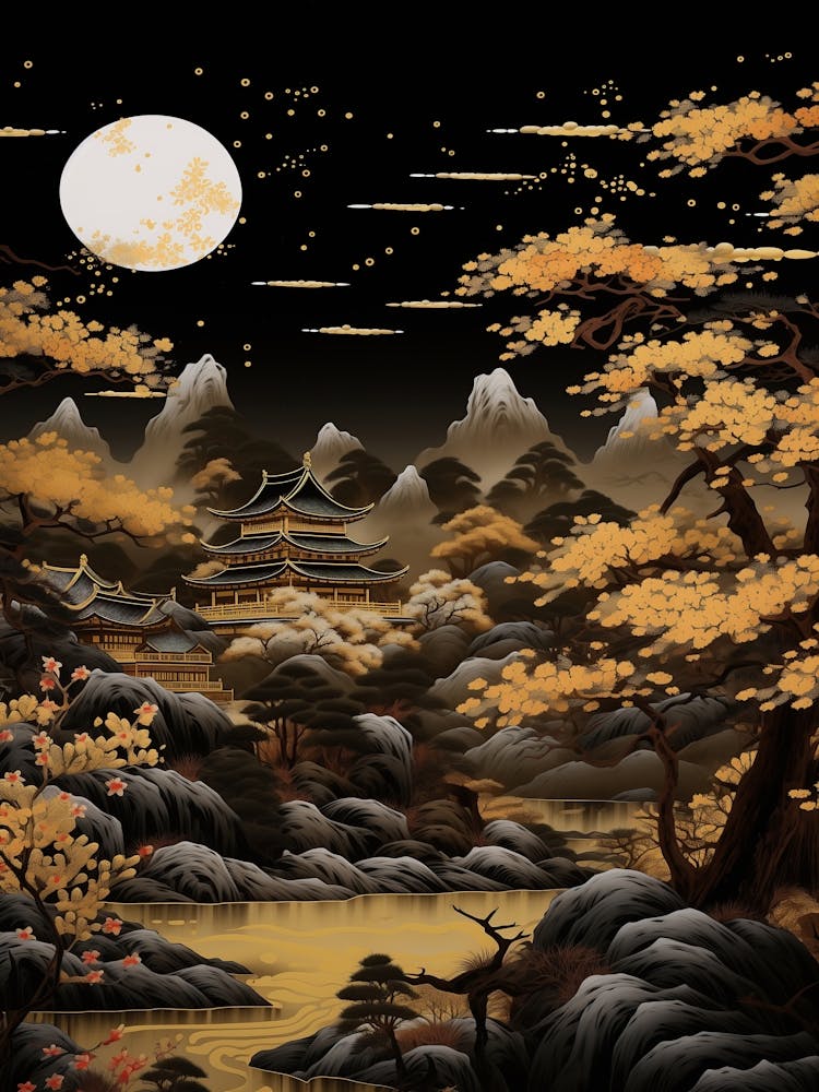 Asiatische Landschaft 81
