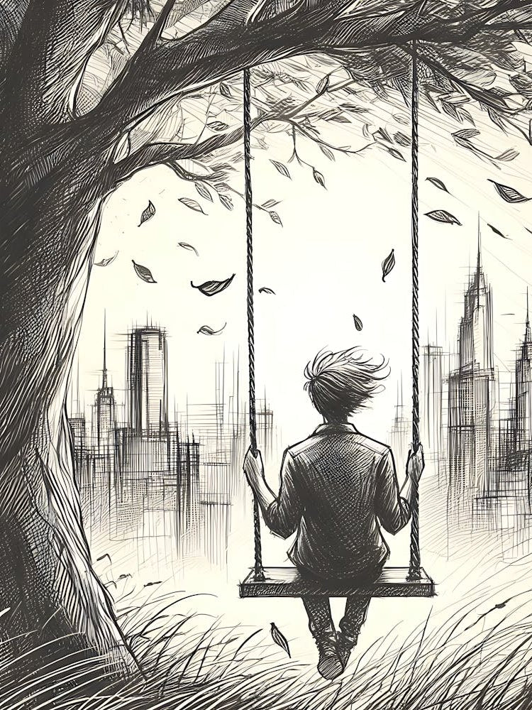 Swinging On A Tree 1