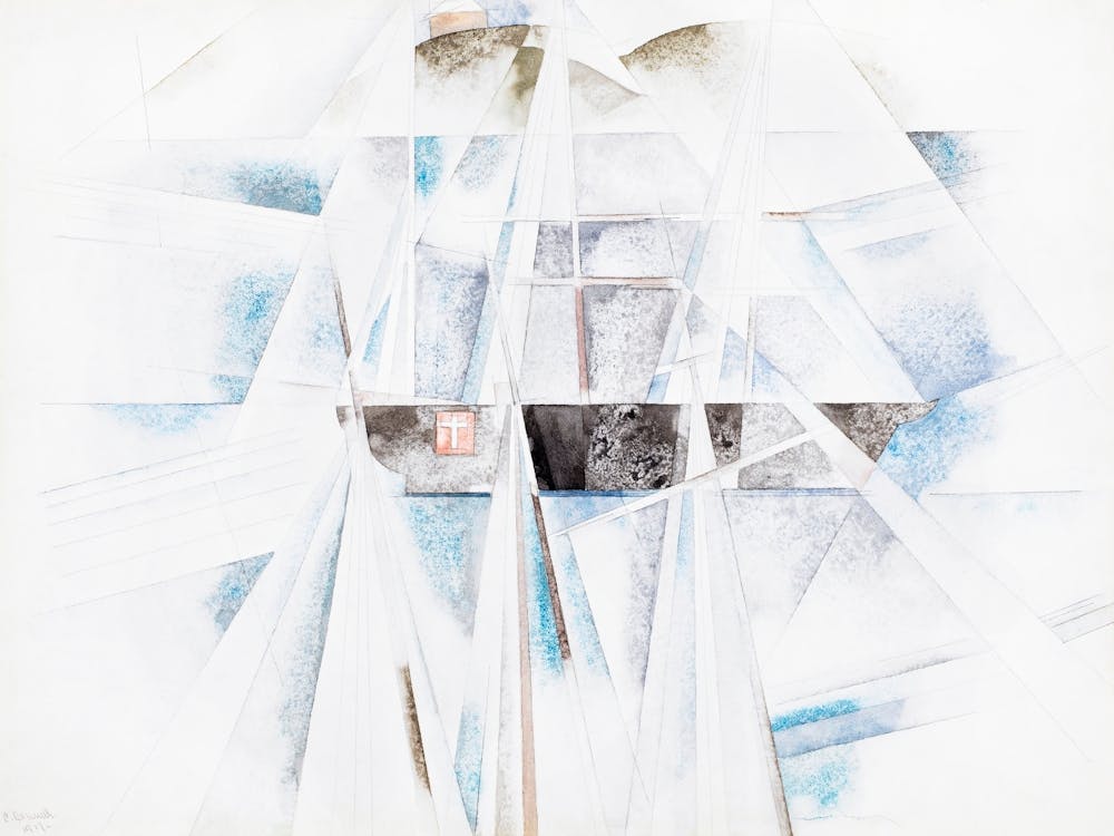 Bermuda No. 2, The Schooner (1917), Charles Demuth