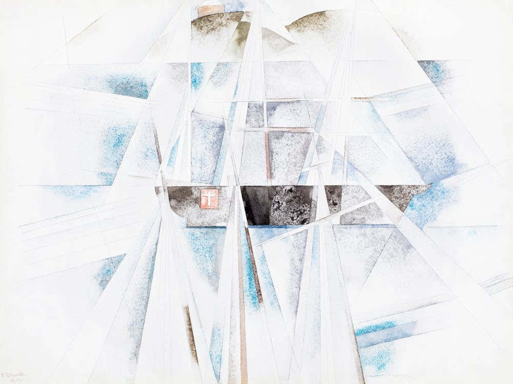 Bermuda No. 2, The Schooner (1917), Charles Demuth