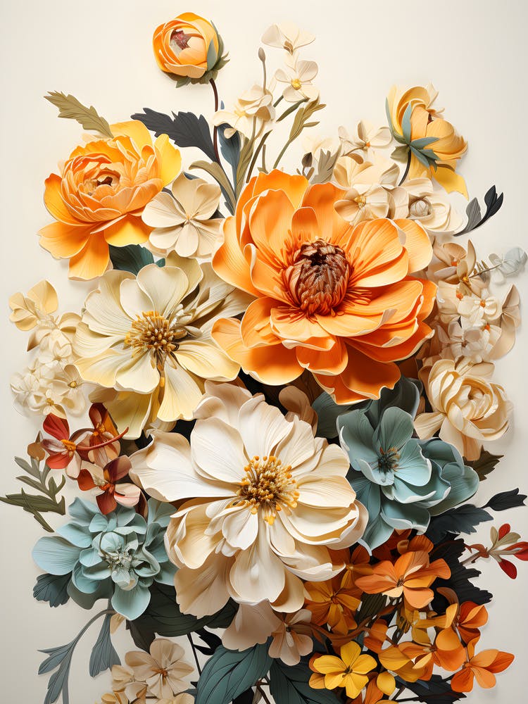 Gossamer Gardens Eine Tapisserie wilder Blumeneleganz