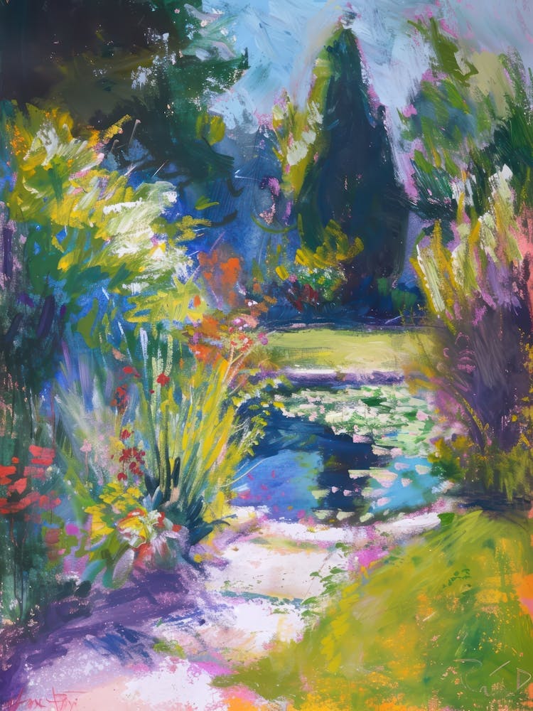  Floral Garden Fairy Pond 1