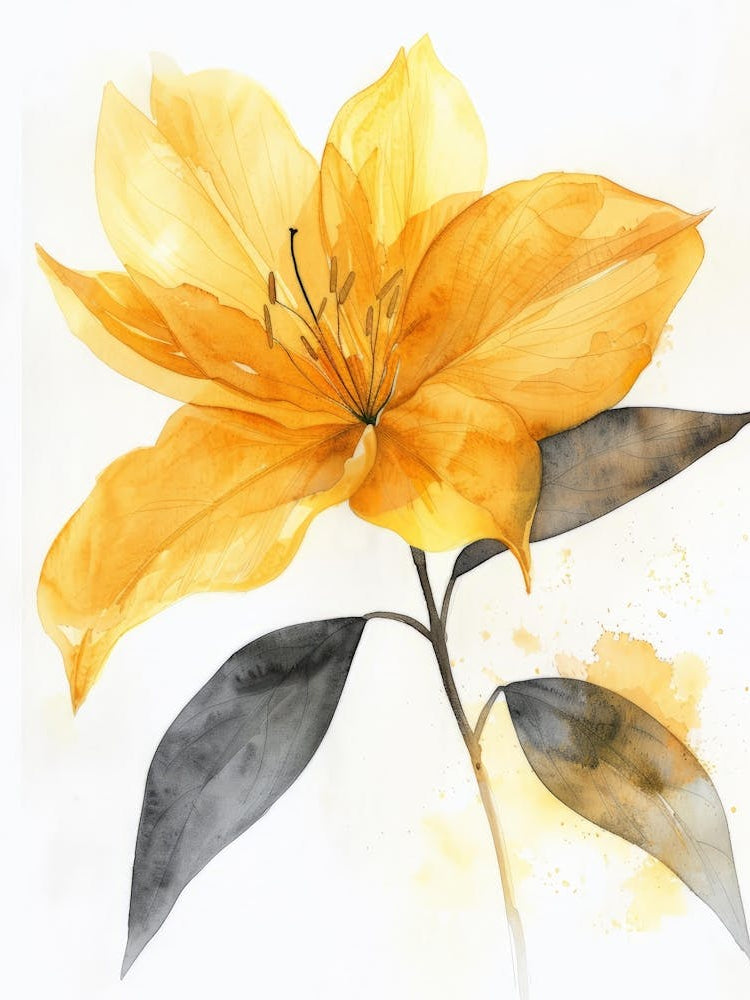 Yellow Lily 1