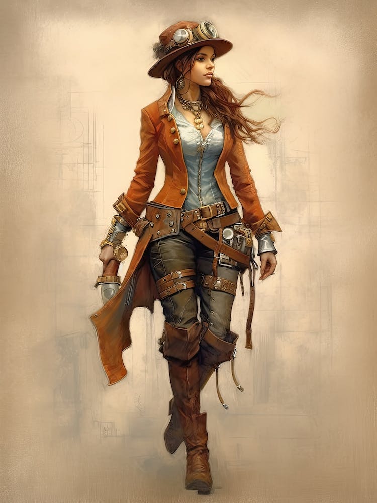Steampunk Cowgirl 10