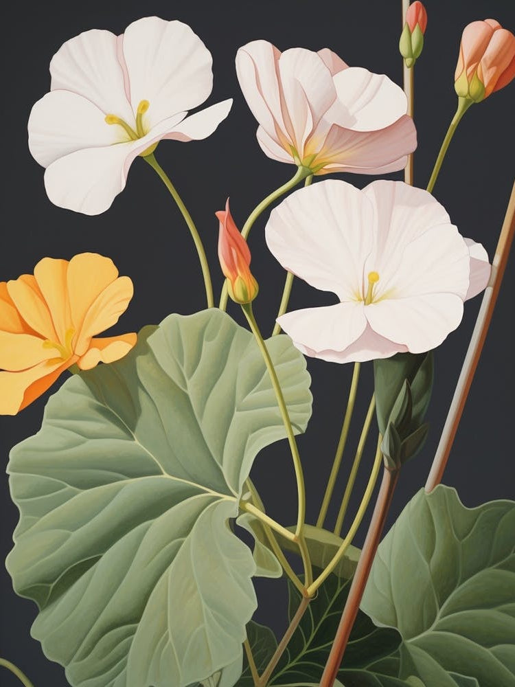Flower Illustration Nasturtium 1