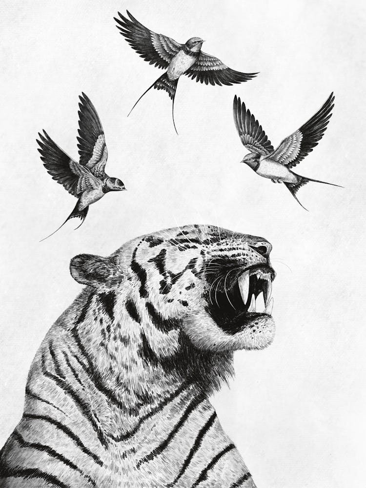 Flug des inneren Vogels