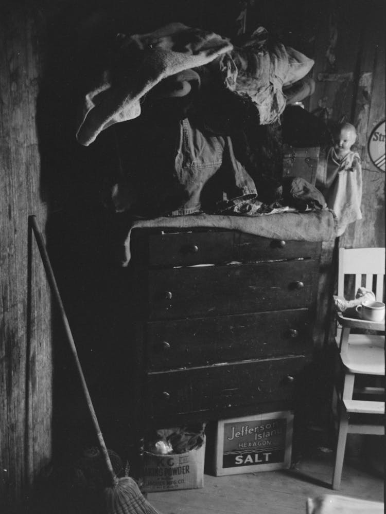 Untitled Photo, Possibly Related To Interior Of Privy In Corral, Mexican District, San Antonio, Texas By Russell