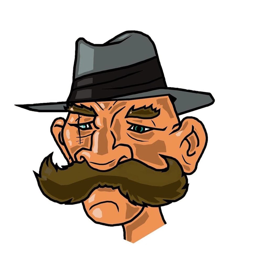 Cartoon Man With Mustache