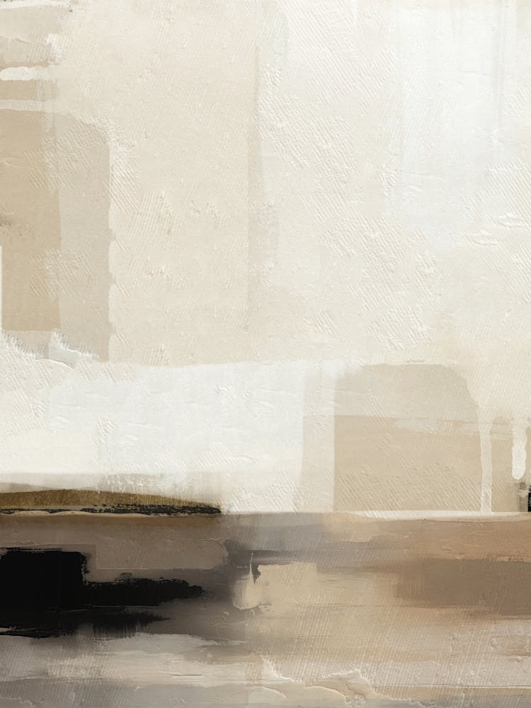 Neutral Minimal Abstract Painting 1