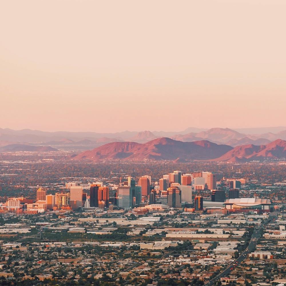 Phoenix City Skyline