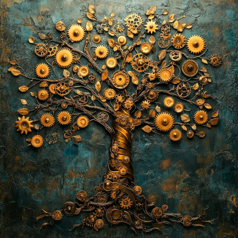 Lebensbaum Kunst 5