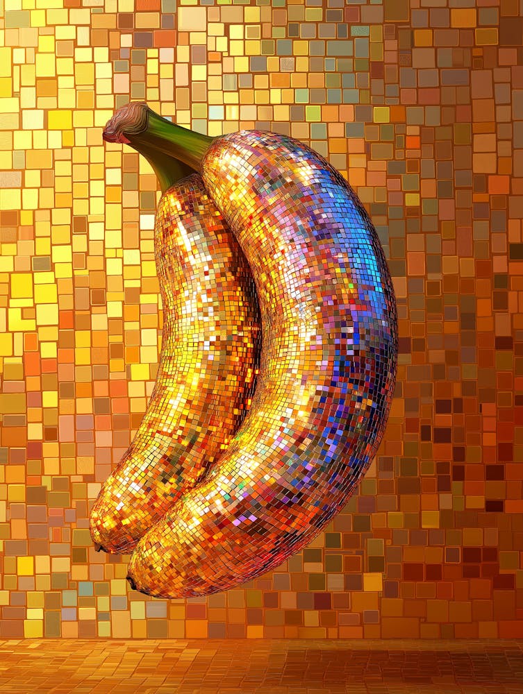 Disco Ball Banana