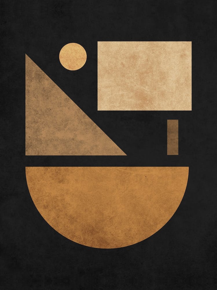 Geometric Harmony Black 3