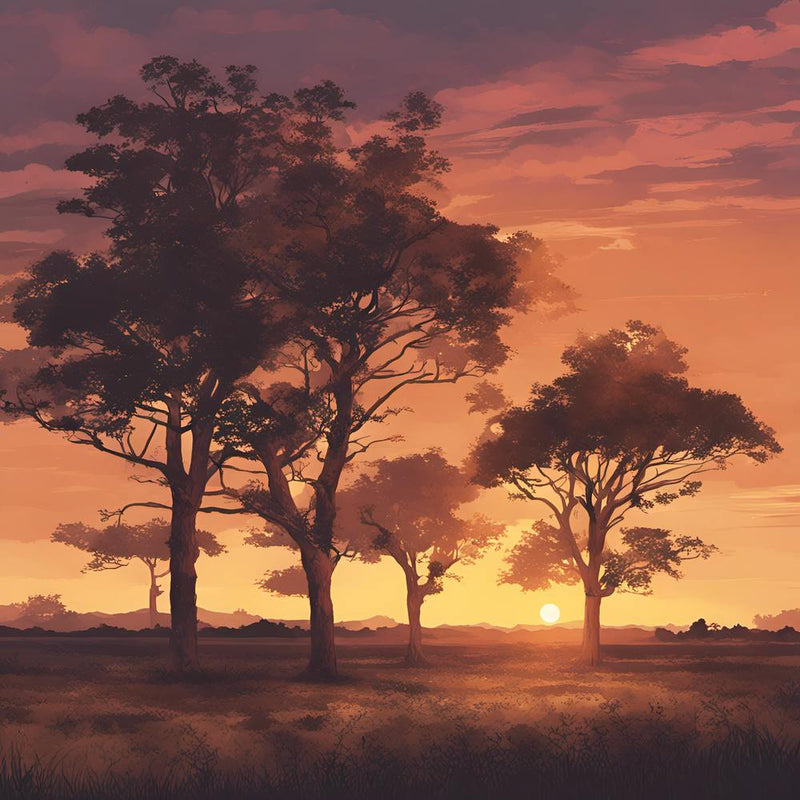 0 The Scene Of Sunset Esrgan V1 X2plus
