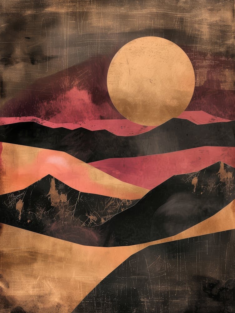 Sunset In The Mountains 30