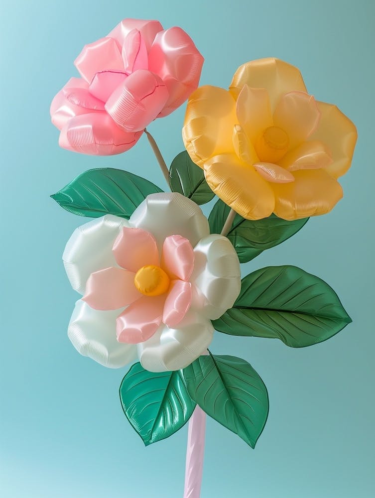Dreamy Inflatable Flowers Camellia 1