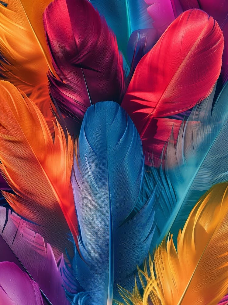 Colorful Feathers 7