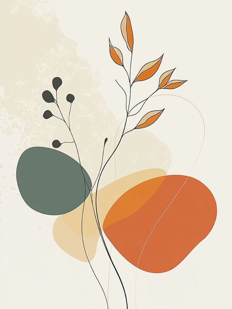 Abstrakte Blumen 1
