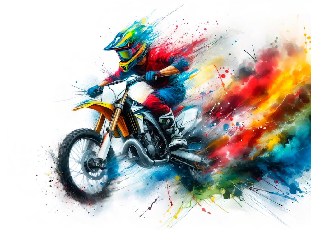 Motocross Rider 16