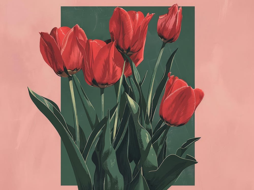 Rote Tulpen 3
