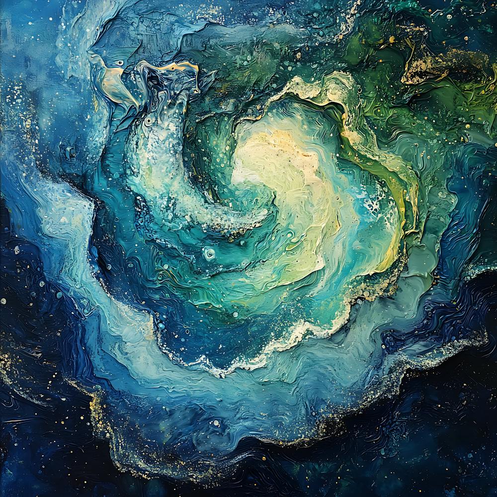 Abstract Earth Day Composition Backdrop 10