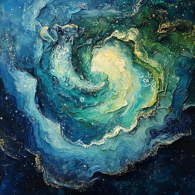 Abstract Earth Day Composition Backdrop 10