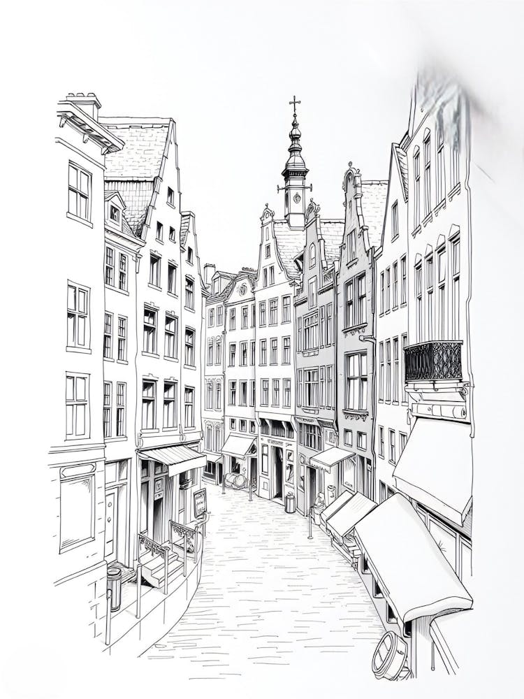Street In Brussels