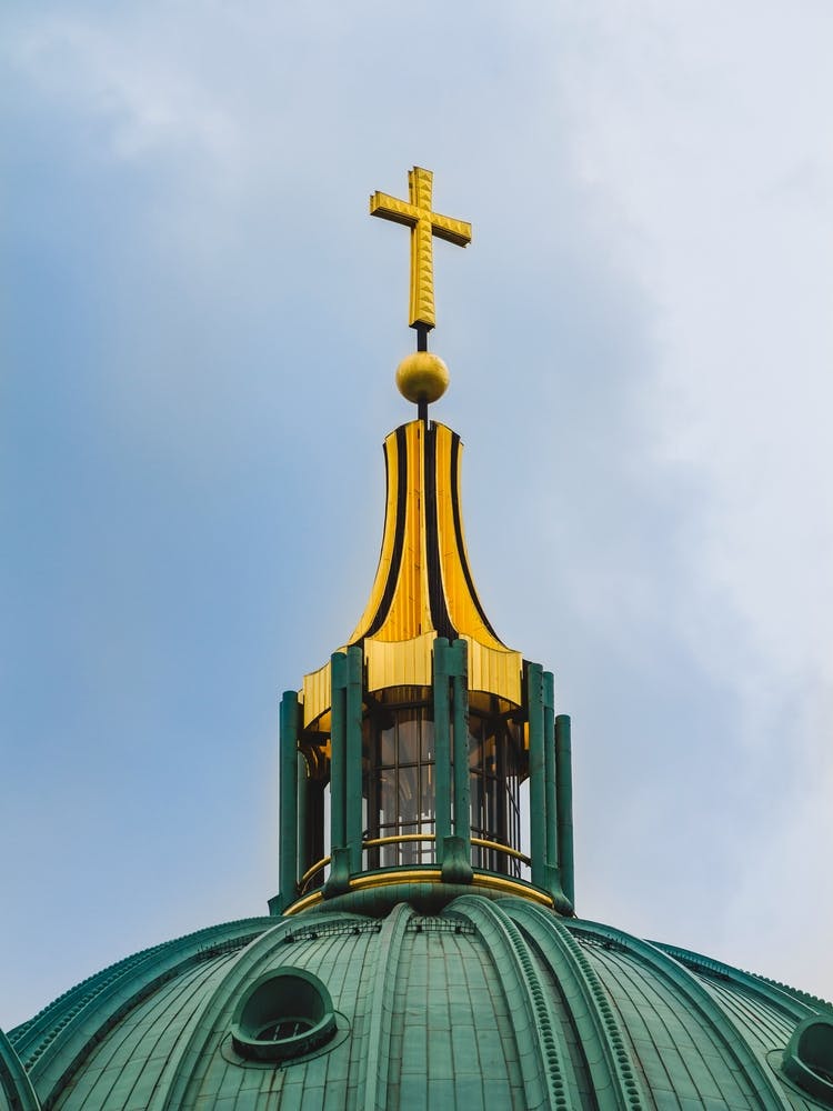 Dome Of A Berlin Cathedral