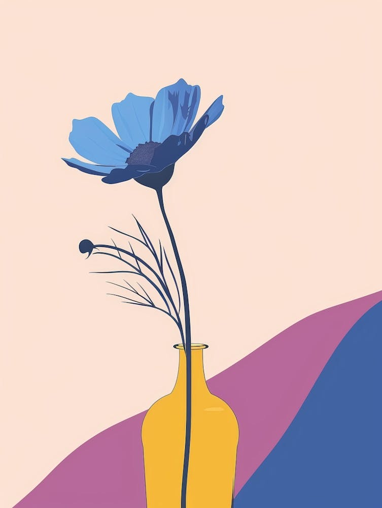 Poppies In A Vase 4