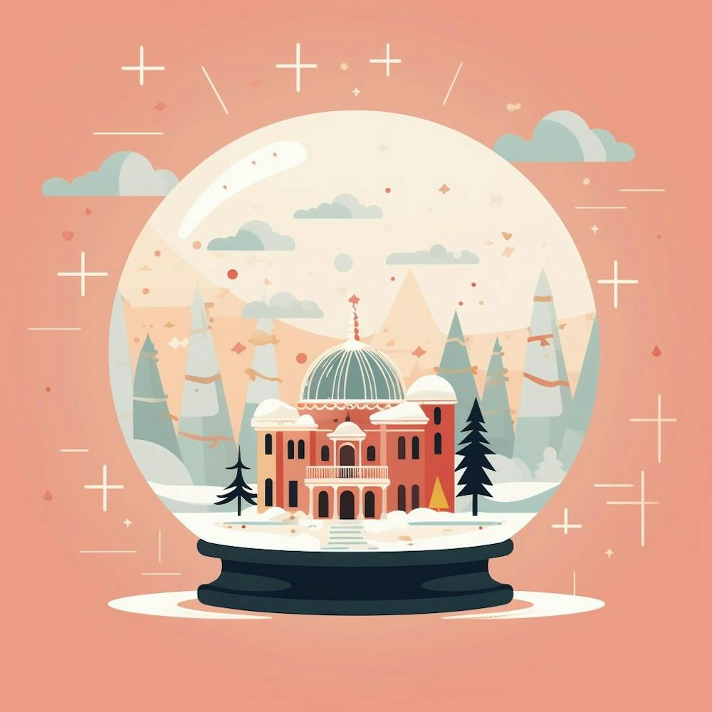 Rovaniemi Finland 3 Snowglobe