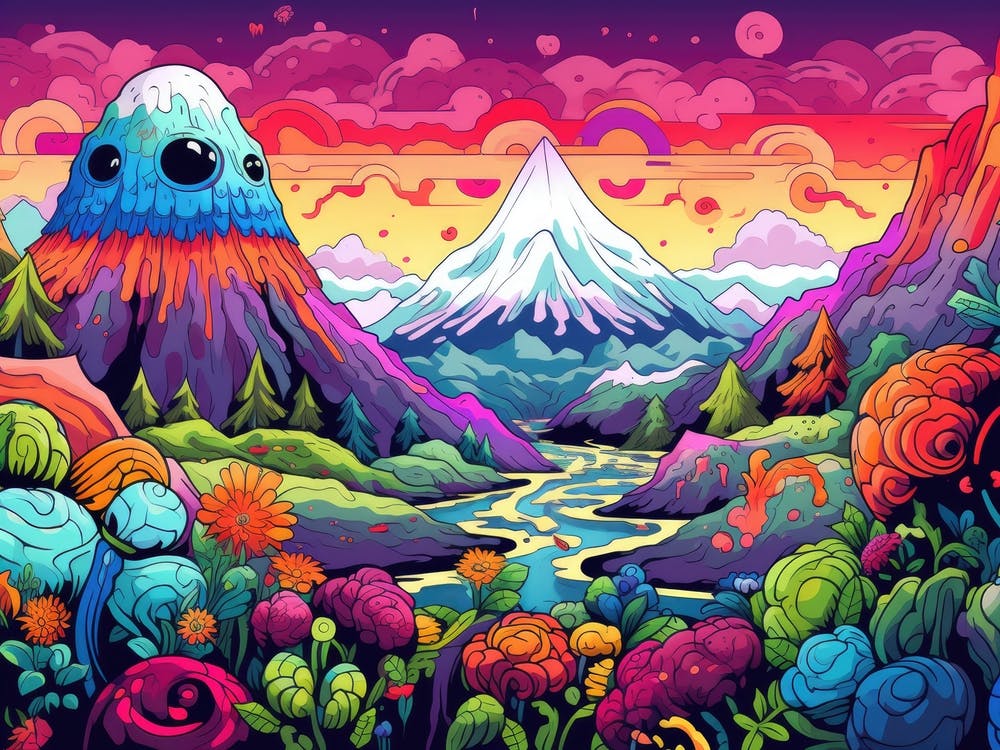 Psychedelic Landscape 2
