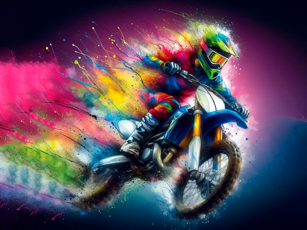 Motocross Rider 21
