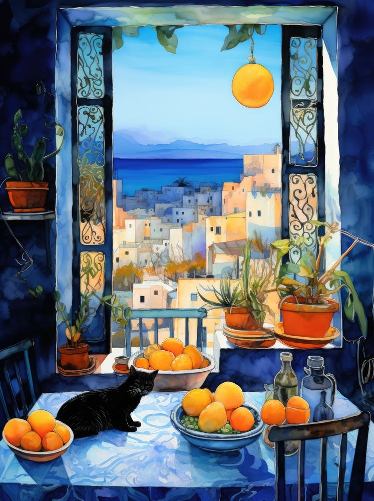 Greece From The Window