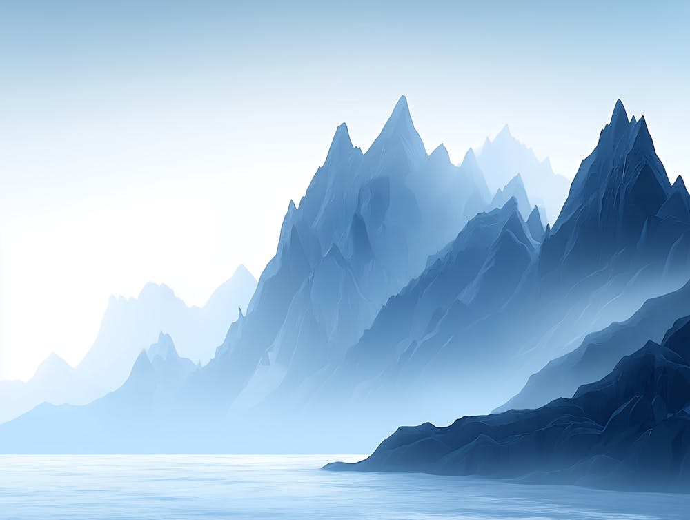 Mountain Art Painting