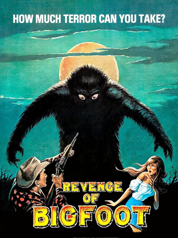 Revenge Of Bigfoot, Movie Poster