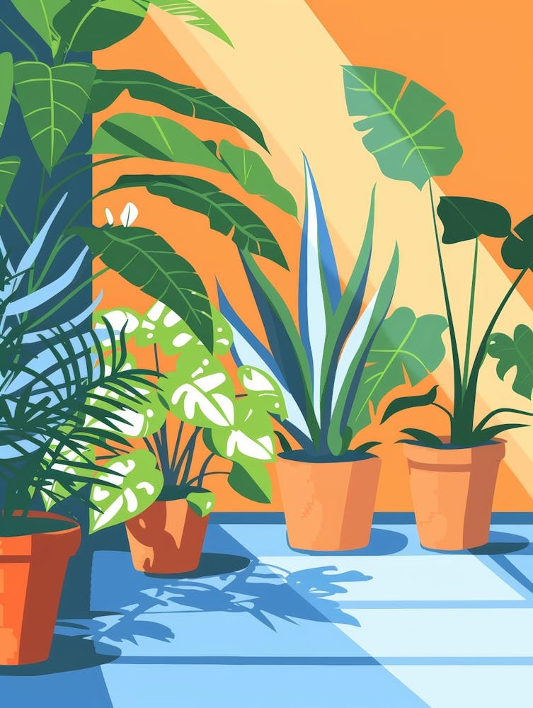 Plantes D'intérieur En Pots 3