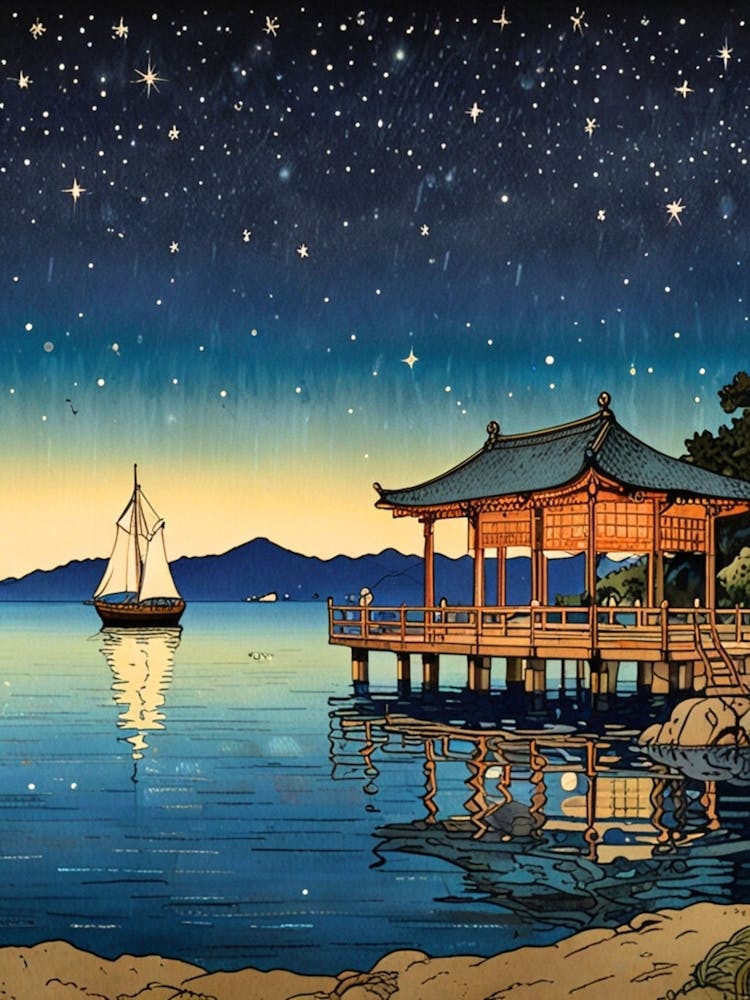 William Morris Asian Pagoda