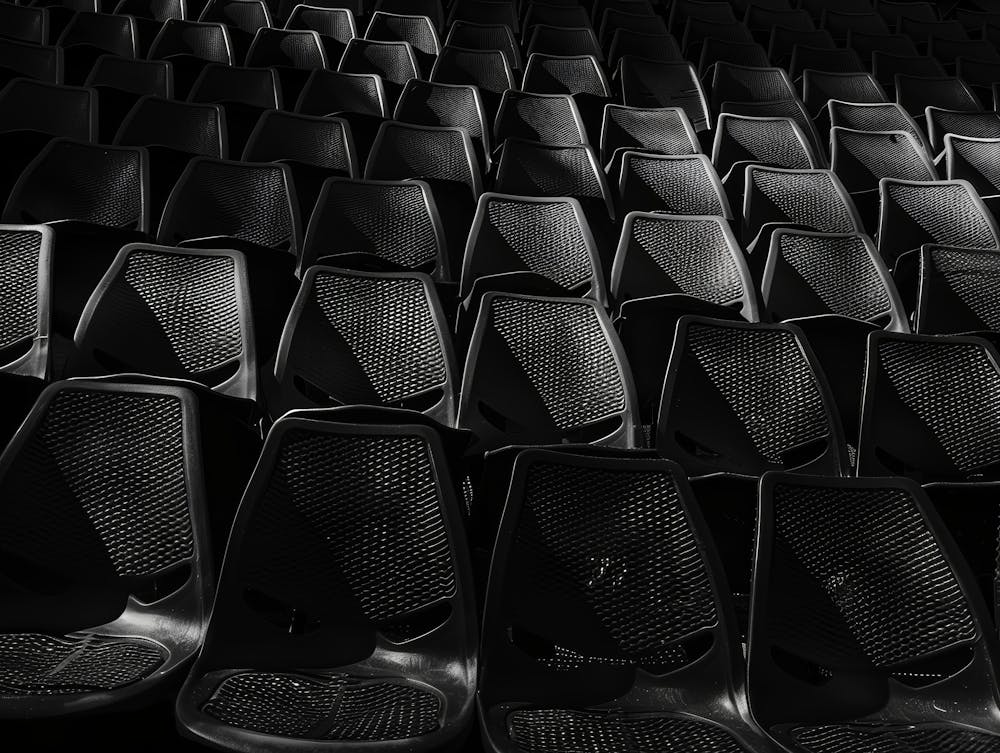 Empty Seats In An Auditorium