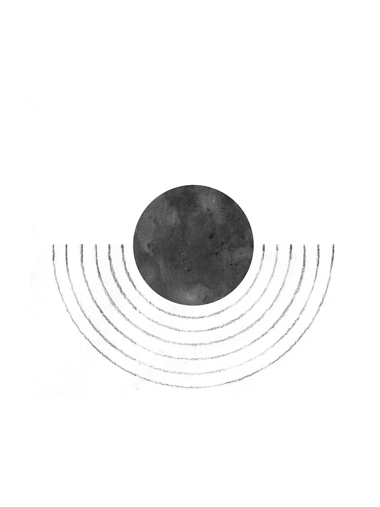 Moon In A Circle