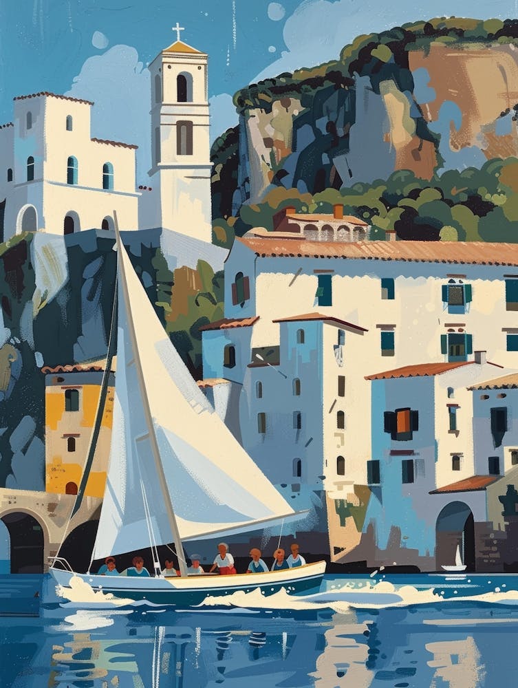 Sailboat On The Water 2