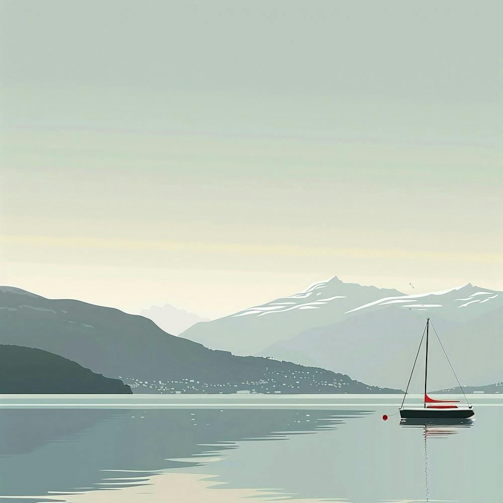 Sailboat On The Lake