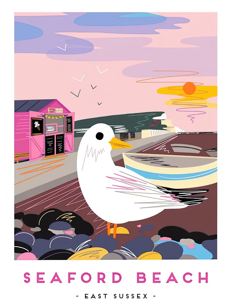 Seaford Beach Seagull