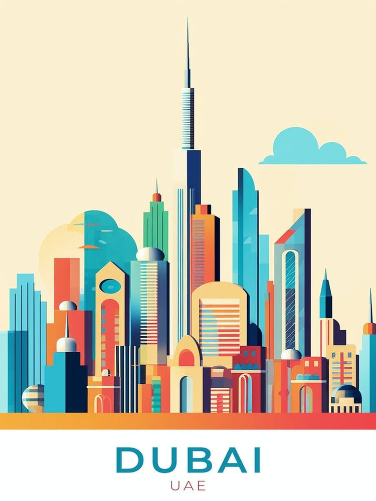 Uae Daubai Skyline