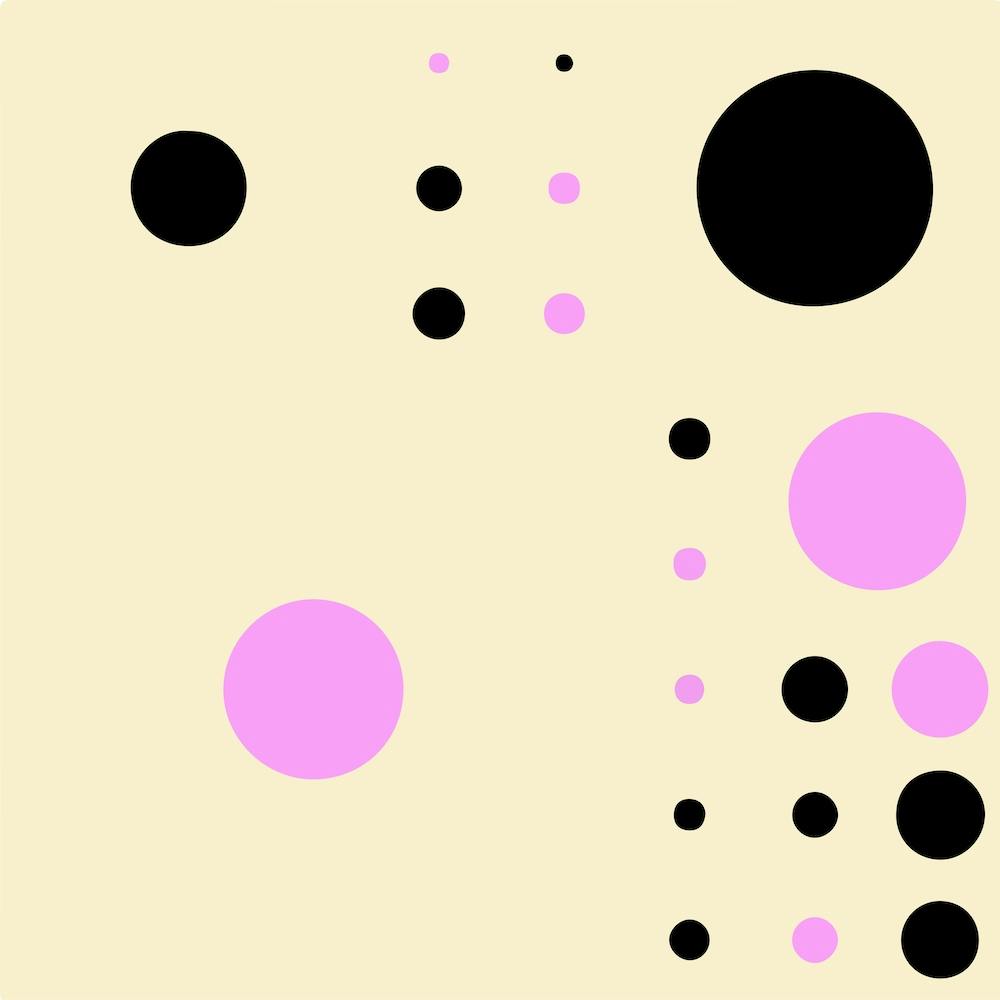 Yayay Dots Pink Square