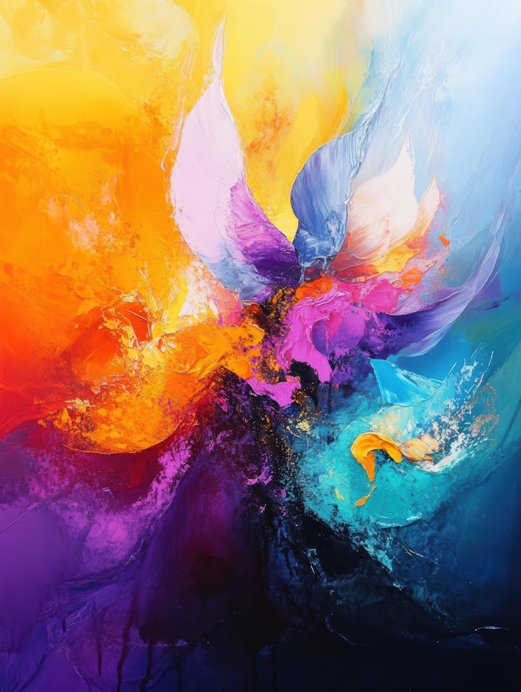 Peinture abstraite 3142