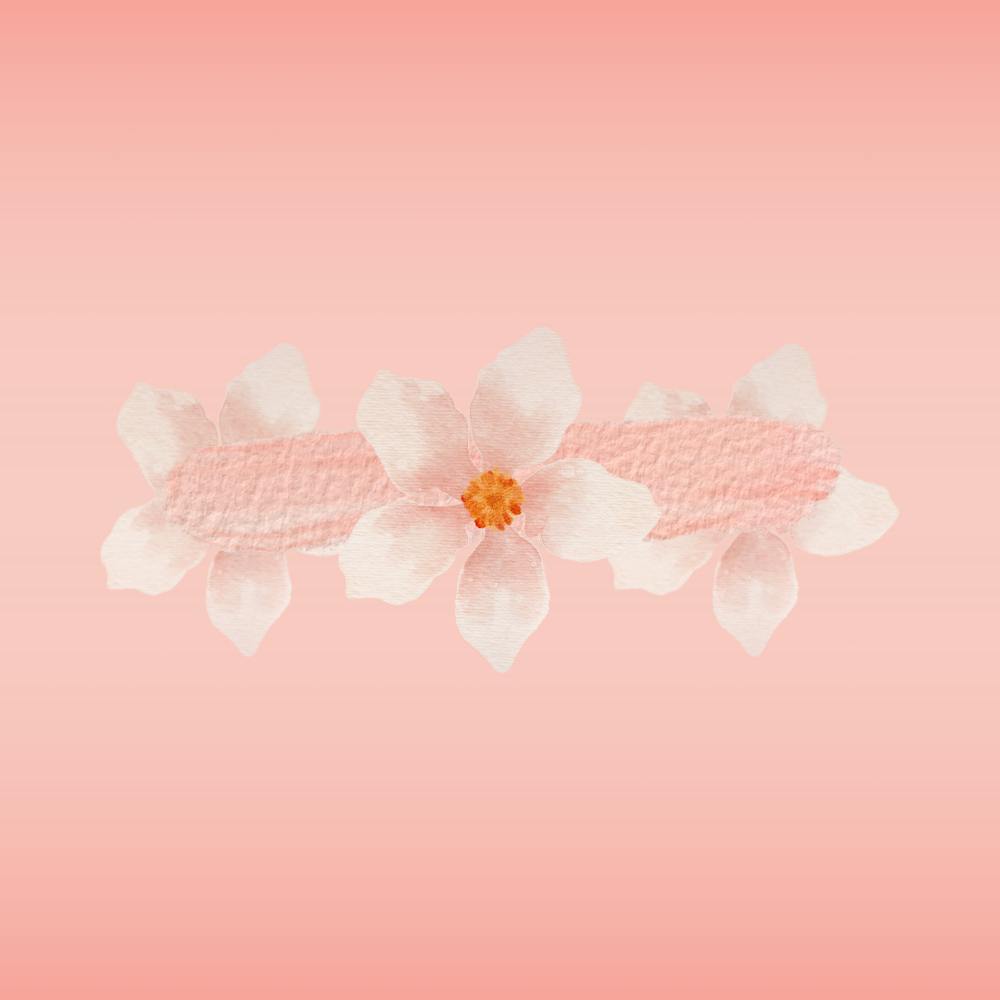 Pink Flowers Painting